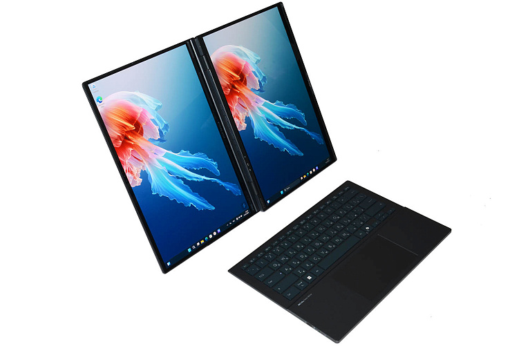 Обзор ноутбука с двумя экранами Asus ZenBook Duo UX8406CA