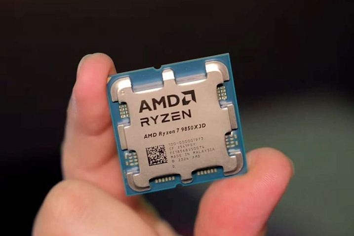 Разгон позволил AMD Ryzen 7 9850X3D достичь 5.75 GHz на всех ядрах