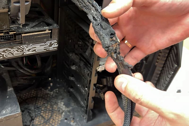 Запитывать GeForce RTX 5070 через один 8-контактный PCIe оказалось не лучшей идеей