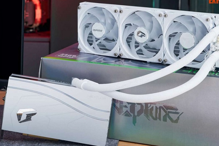 Максимальный теплопакет Colorful iGame GeForce RTX 4090 Neptune составляет 630 Вт