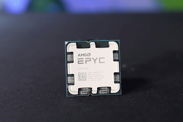 4-ядерный EPYC 4124P не может соревноваться с Ryzen 5 7500F даже в разгоне