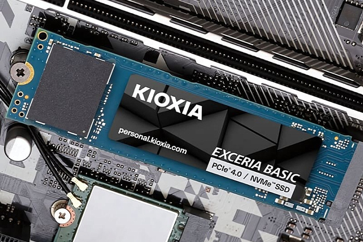 KIOXIA представила серию твердотельных накопителей EXCERIA BASIC
