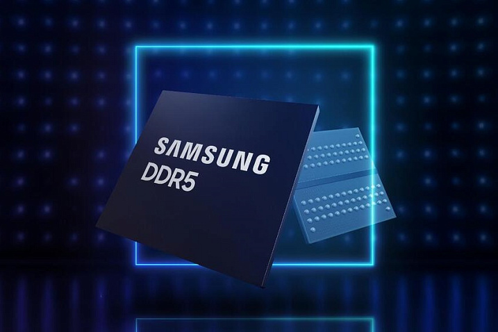 Samsung работает над микросхемами оперативной памяти DDR5 объемом 24 Гбайта