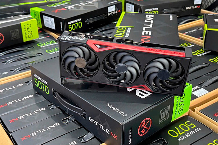 Colorful снизила ценник сразу на пять моделей серии GeForce RTX 5000