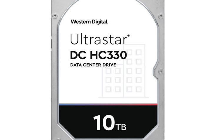 Western Digital анонсировала жесткий диск Ultrastar DC HC330 на 10 ТБ