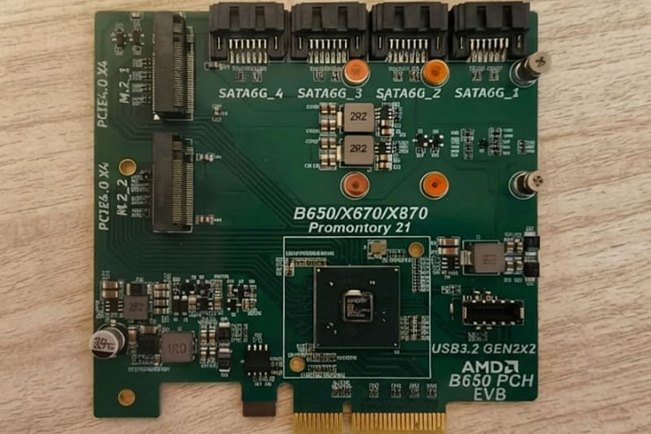 Энтузиасты разработали карту расширения на основе чипсета AMD Promontory 21