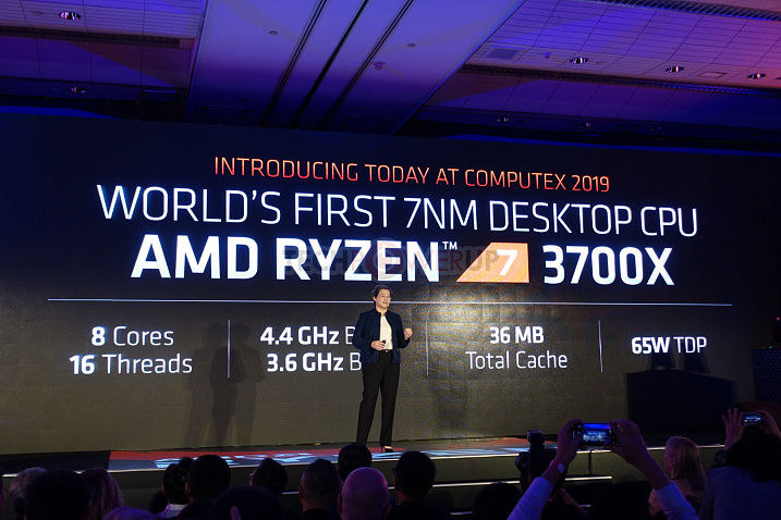 AMD анонсировала процессоры Ryzen 3-го поколения