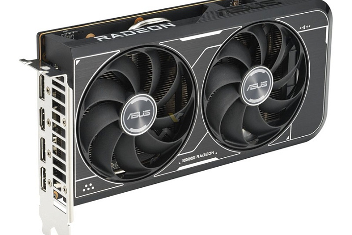 ASUS обновила дизайн видеокарты Radeon RX 6600 DUAL