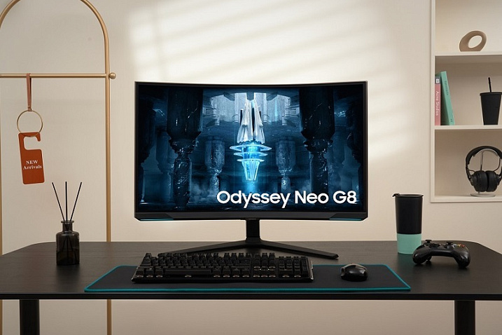 Samsung Odyssey Neo G8 G85NB – первый в мире монитор с разрешением 4К и частотой 240 Hz