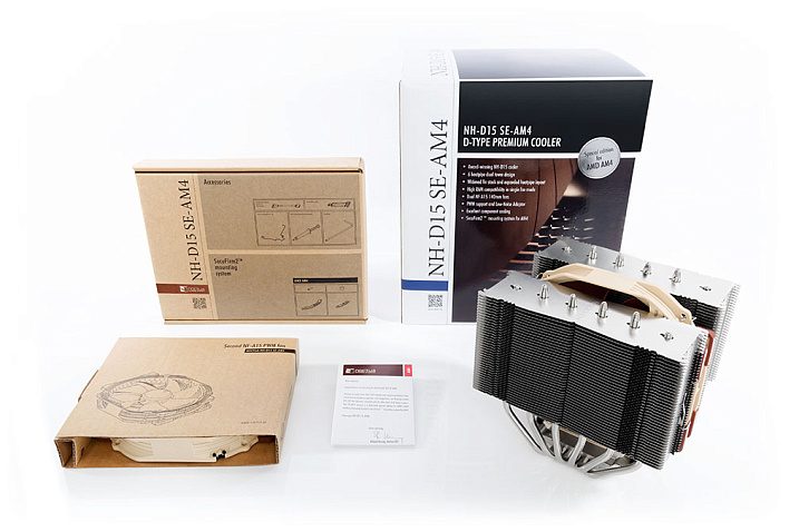 Процессорные кулеры Noctua теперь поставляются в комплекте с креплениями для сокета AM4