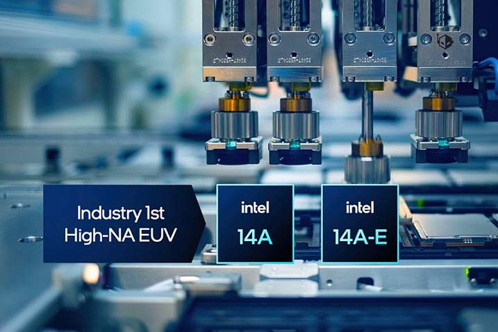 Intel поделилась подробностями о техпроцессах 14A и 14A-E