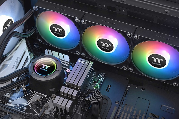 Thermaltake выпустила готовые СЖО серий TH V2 ARGB и TH V2 Ultra ARGB