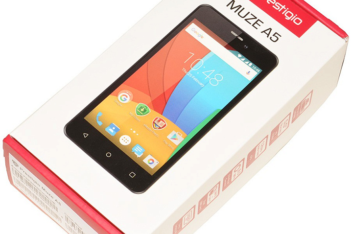 Обзор смартфона Prestigio Muze A5