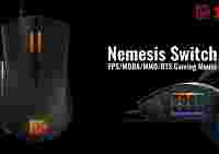 Tt eSports выпустит мышь для MOBA-игр Nemesis Switch Gaming Mouse