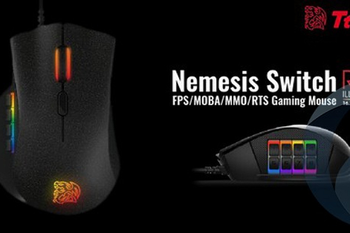 Tt eSports выпустит мышь для MOBA-игр Nemesis Switch Gaming Mouse
