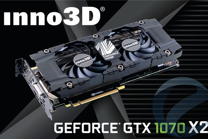 Inno3D выпустила новые модели видеокарты GeForce GTX 1070