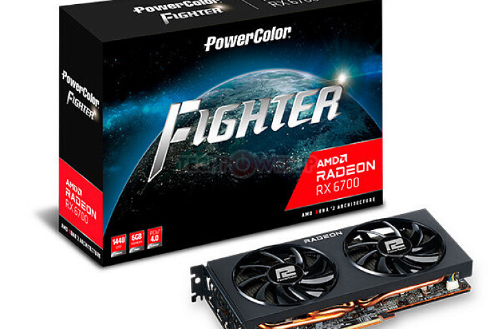 PowerColor подтверждает наличие 6 Гбайт памяти у видеокарты Radeon RX 6700