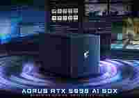 GIGABYTE AORUS RTX 5090 AI BOX — внешняя видеокарта с СЖО и блоком питания на 850 Вт