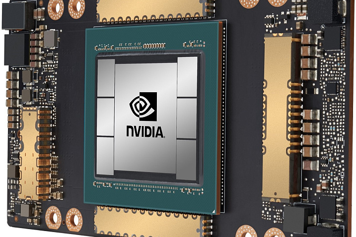NVIDIA представила первый графический процессор на архитектуре Ampere