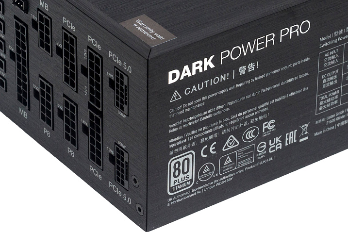 Обзор и тестирование блока питания be quiet! Dark Power Pro 13 1300W