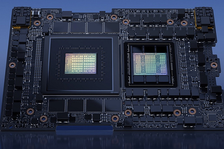 Суперкомпьютер NVIDIA DGX GH200 оснащается 256 ускорителями Grace Hopper Superchip