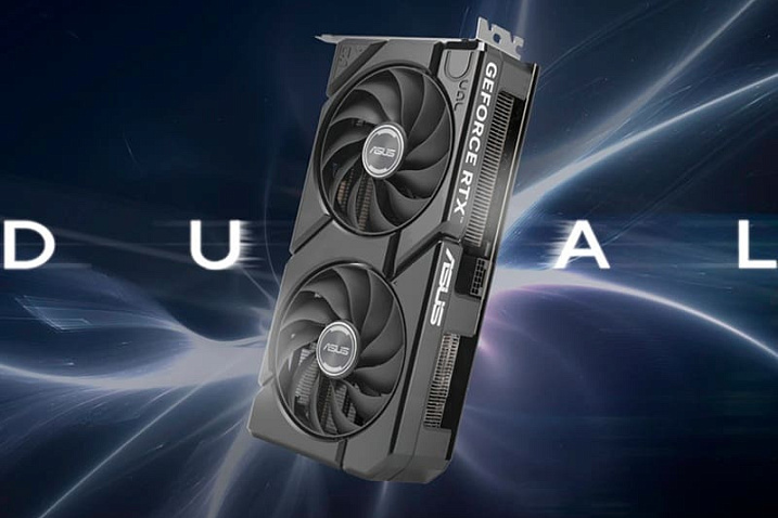 ASUS выпустила укороченную видеокарту DUAL GeForce RTX 5070 EVO