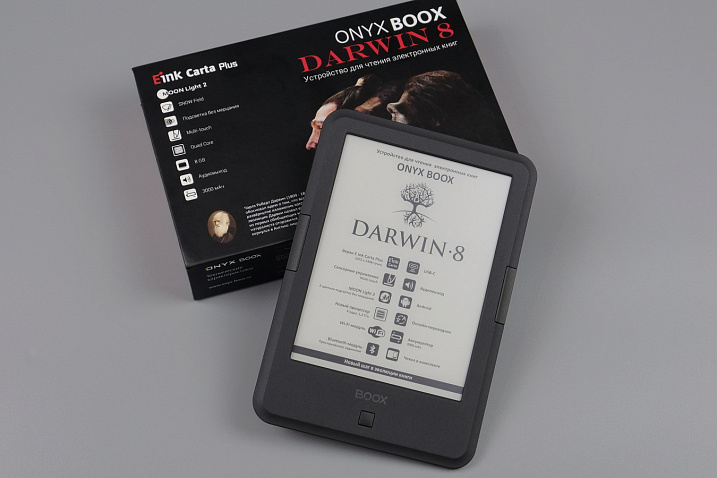 Обзор электронной книги ONYX BOOX Darwin 8