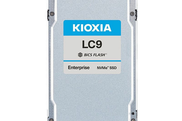 KIOXIA показала твердотельный накопитель LC9 объемом 122.88 Тбайта