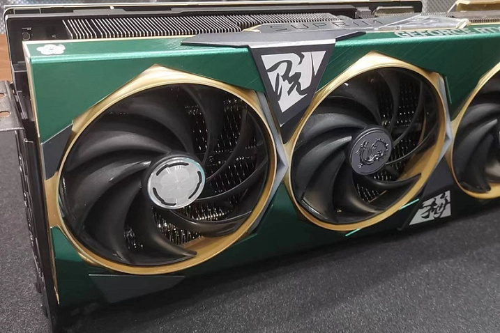 Рассматриваем невыпущенную MSI GeForce RTX 4090 Suprim X Ruan Mei Edition