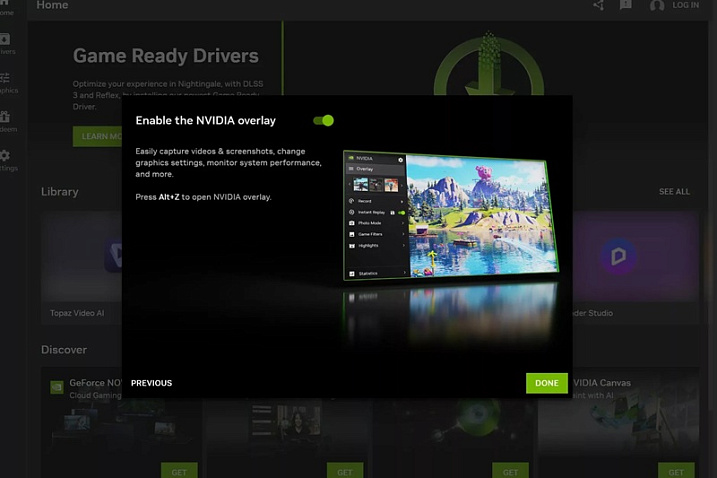 Полноценный релиз NVIDIA App ожидается в конце этого года