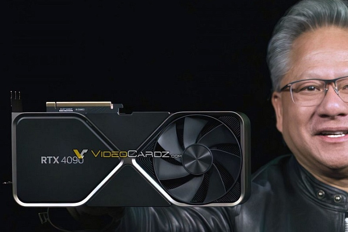 VideoCardz: изображение NVIDIA GeForce RTX 4090 с предстоящего представления