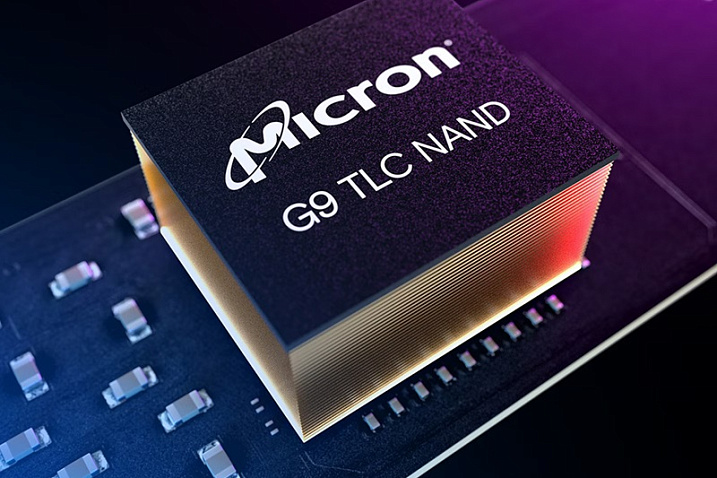 Micron начала массовое производство самой быстрой памяти G9 3D NAND TLC