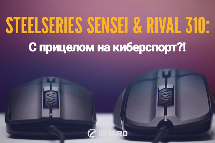 Обзор SteelSeries Rival 310 & Sensei 310: с прицелом на киберспорт?!