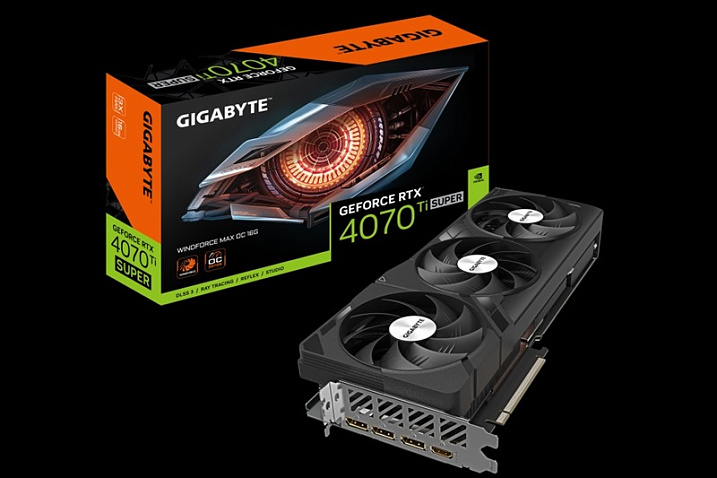 GIGABYTE скрыла разъем питания у GeForce RTX 4070 Ti SUPER WINDFORCE MAX