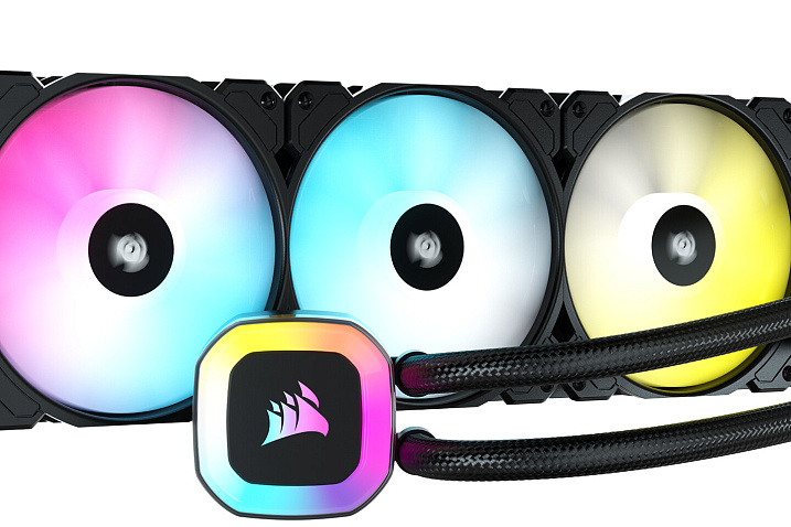 CORSAIR выпустила линейку готовых систем жидкостного охлаждения с ARGB-подсветкой