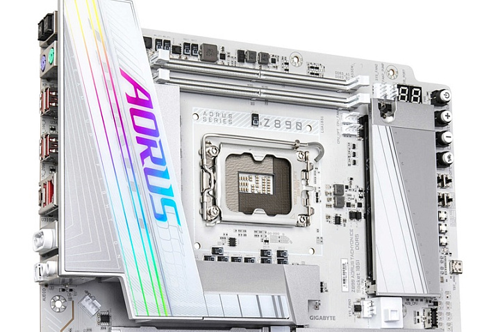 CUDIMM DDR5 покорила 10600 MT/s на плате GIGABYTE Z890 AORUS Tachyon ICE