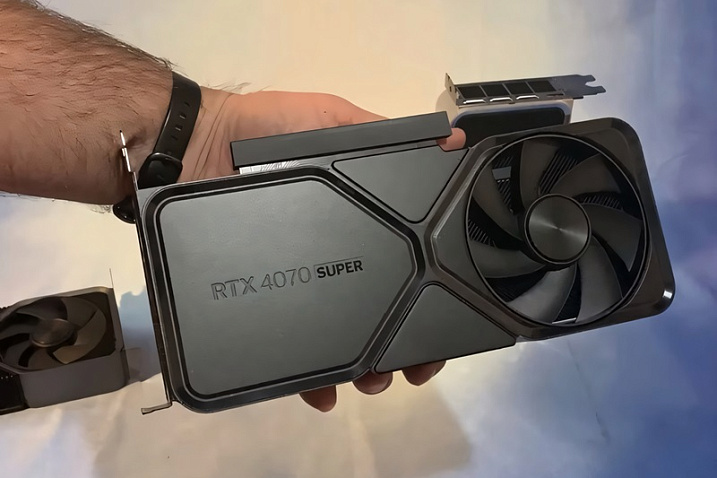 NVIDIA выпустила серию видеокарт GeForce RTX 4000 SUPER