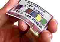 Представлен гибкий цветной E ink дисплей для носимой электроники