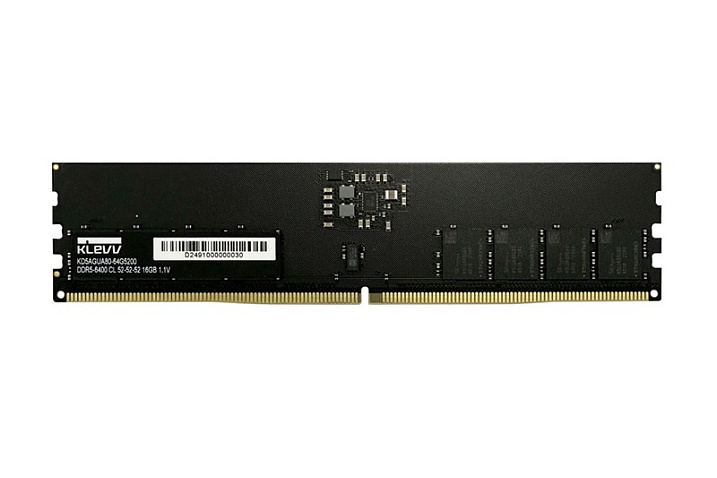 KLEVV представила модули оперативной памяти CUDIMM DDR5-6400