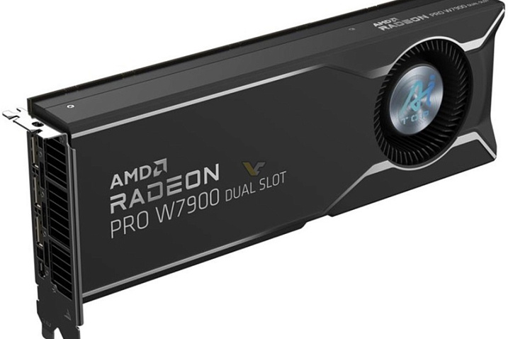 GIGABYTE анонсировала видеокарты Radeon PRO W7900 Dual Slot и W7800 серии AI TOP