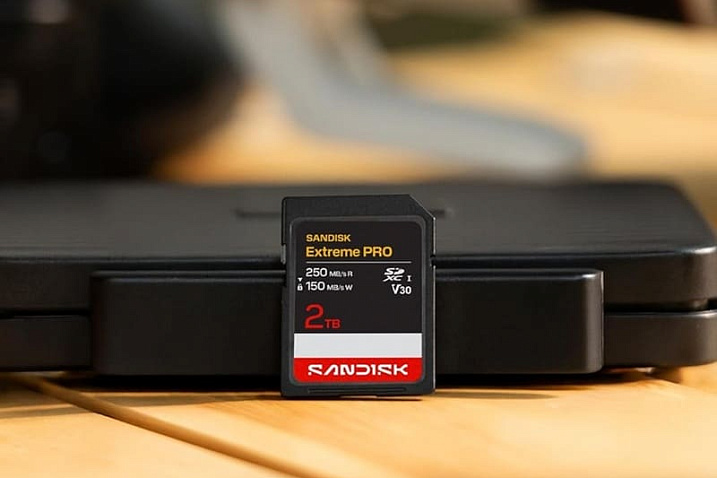 Карта памяти SanDisk Extreme Pro UHS-II на 2 Тбайта оценена в $2000