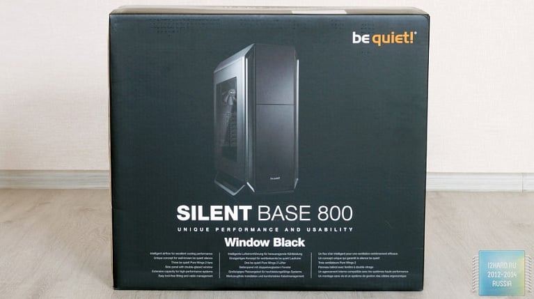Обзор и тест корпуса be quiet! Silent Base 800 Window