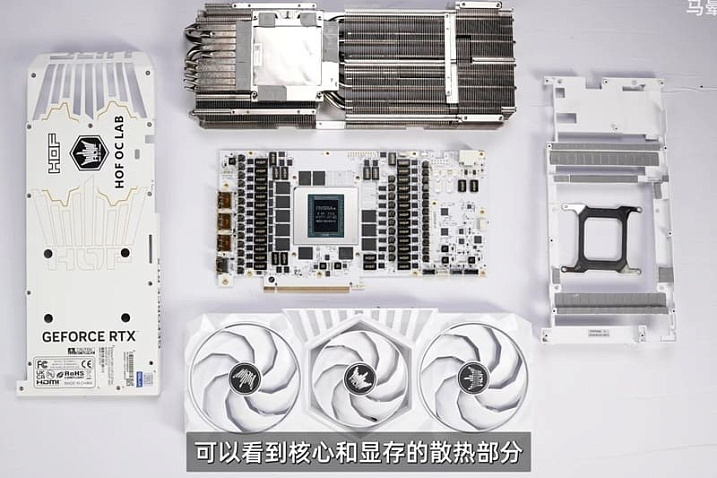 Разбор GALAX RTX 5090D V2 HOF OC Lab Plus-X позволяет взглянуть на изменения в плате