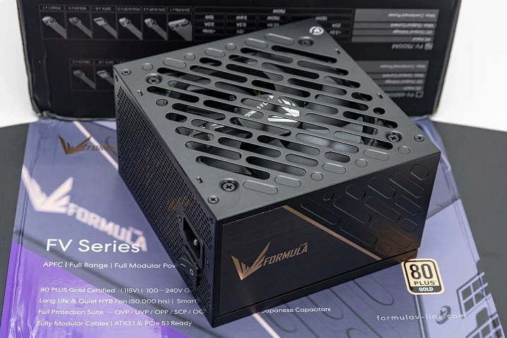 Обзор и тестирование блока питания Formula FV 750 Gold Modular
