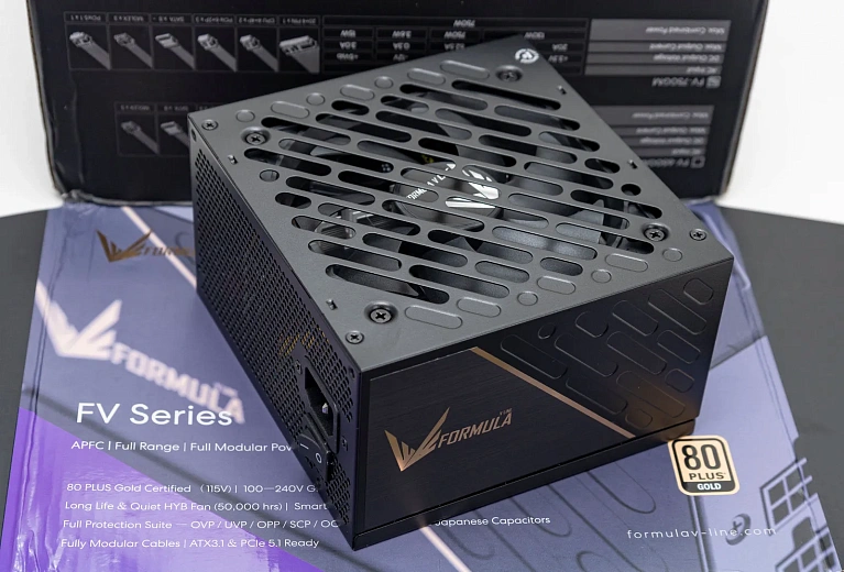Обзор и тестирование блока питания Formula FV 750 Gold Modular