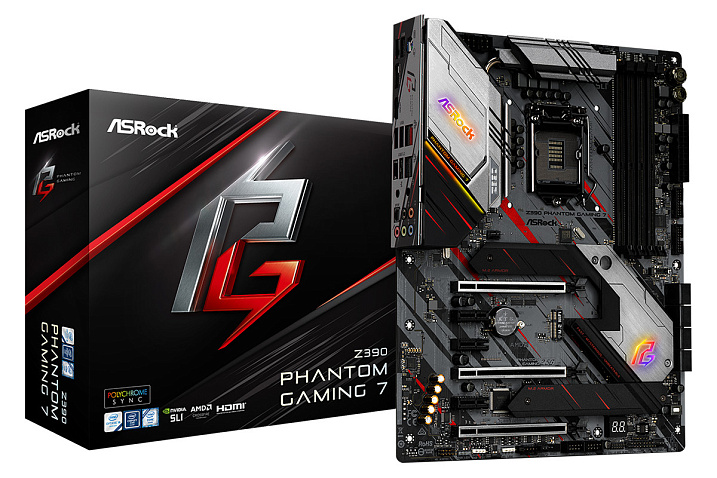 ASRock анонсировала две материнские платы линейки Phantom Gaming Z390