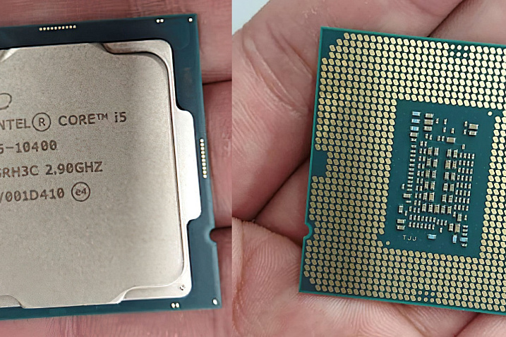 Производительность Intel Core i5-10400 сравнили с Core i5-9400F