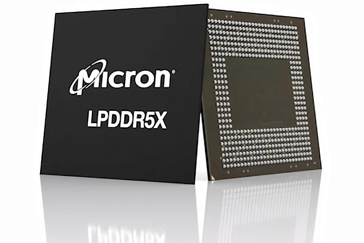 Micron представила оперативную память LPDDR5x со скоростью работы 7500 MT/s