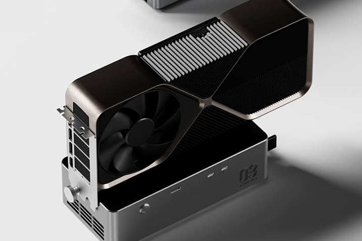 Док-станция AOOSTAR AG03 поставляется с USB4 v2, OCuLink и блоком питания на 800 Вт