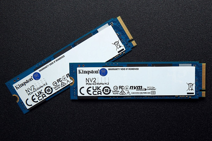 Kingston выпустила семейство твердотельных накопителей NV2